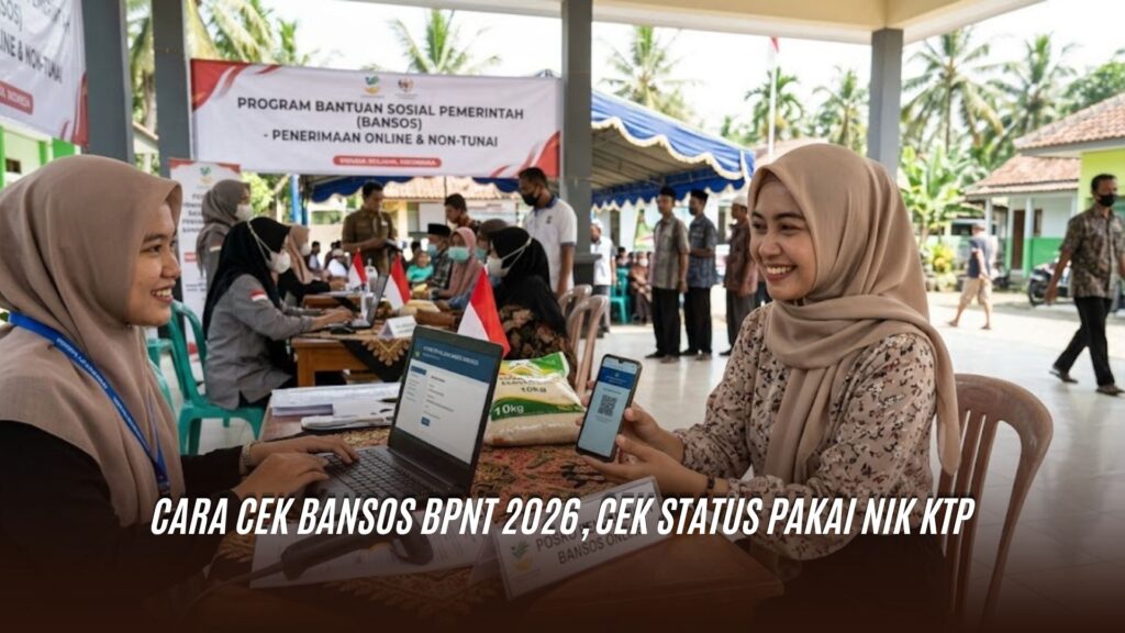 Cara Cek Bansos BPNT 2026, Cek Status Pakai NIK KTP