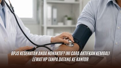 BPJS Kesehatan Anda Nonaktif? Ini Cara Aktifkan Kembali Lewat HP Tanpa Datang ke Kantor