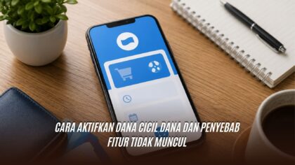 Cara Aktifkan Dana Cicil DANA dan Penyebab Fitur Tidak Muncul