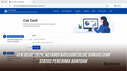 Cek Desil 2026, Ketahui Kategori Desil Bansos dan Status Penerima Bantuan