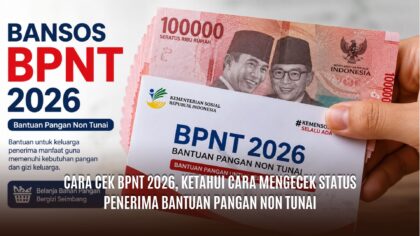 Cara Cek BPNT 2026, Ketahui Cara Mengecek Status Penerima Bantuan Pangan Non Tunai