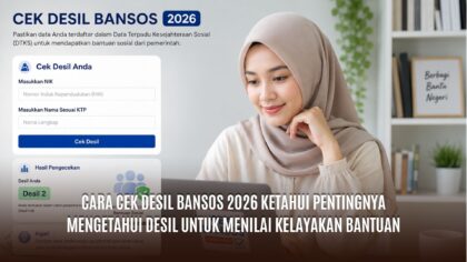 Cara Cek Desil Bansos 2026