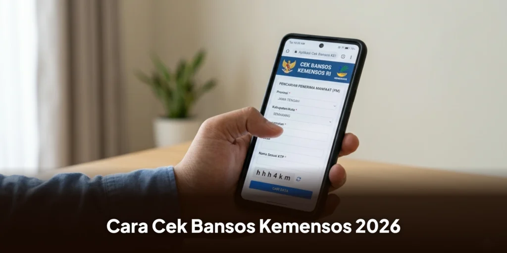 Cara Cek Bansos Kemensos 2026 Secara Online Pakai NIK KTP