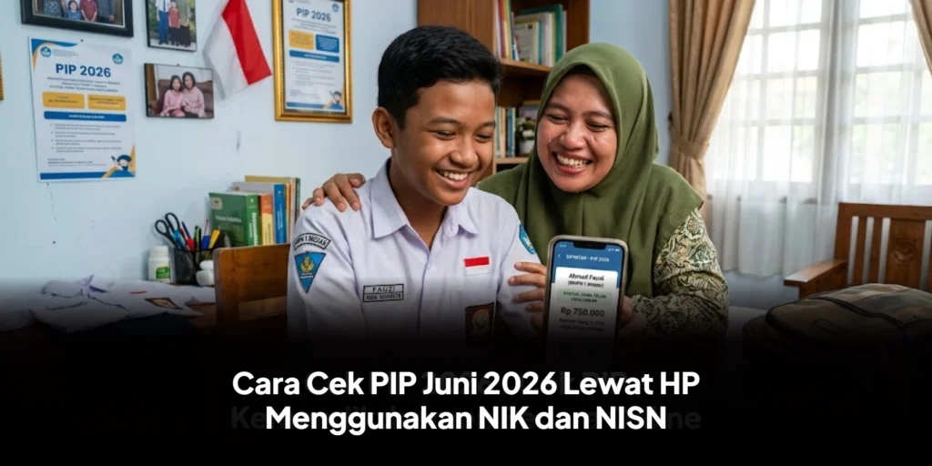 Cara Cek PIP Juni 2026 Lewat HP Menggunakan NIK dan NISN