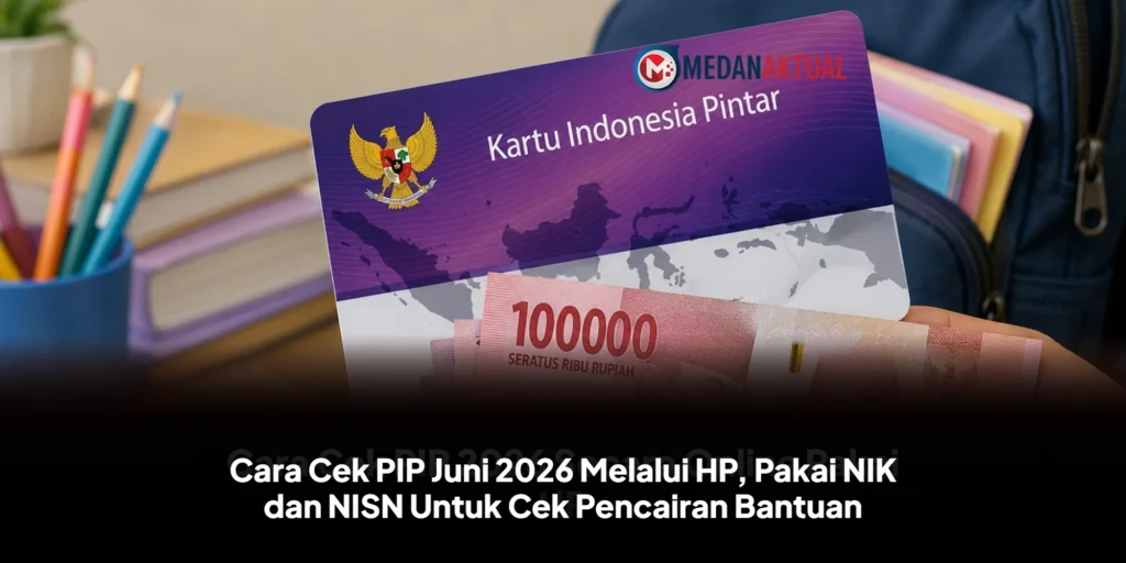 Cara Cek PIP Juni 2026 Melalui HP, Pakai NIK dan NISN Untuk Cek Pencairan Bantuan