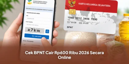 Cek BPNT Cair Rp600 Ribu 2026 Secara Online