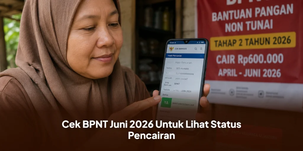 Cek BPNT Juni 2026 Untuk Lihat Status Pencairan