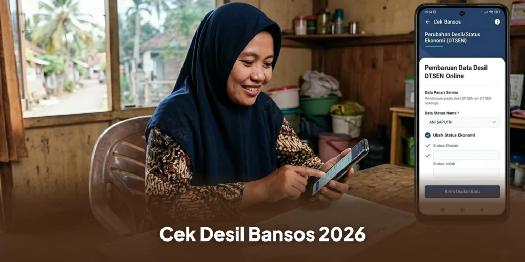 Cara Mengetahui Desil Bansos dan Kategori Bansos