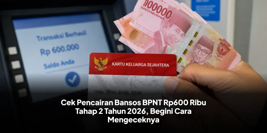 Cek Pencairan Bansos BPNT Rp600 Ribu Tahap 2 Tahun 2026, Begini Cara Mengeceknya