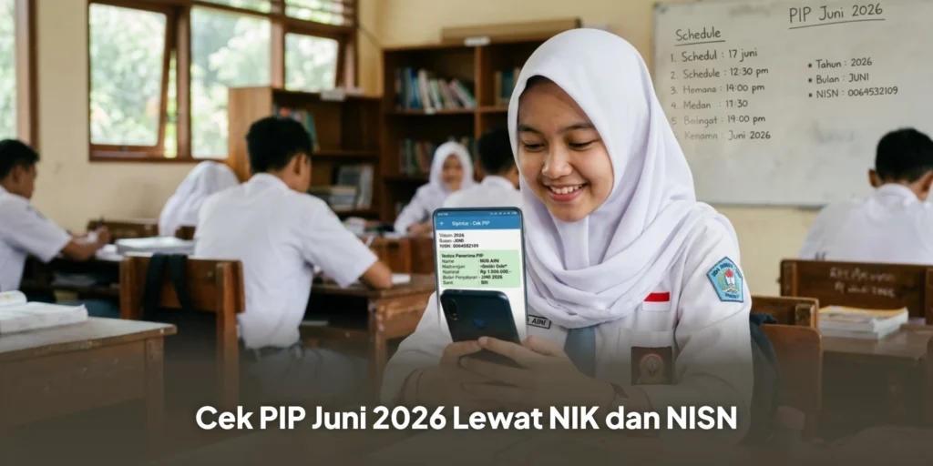 Cek PIP Juni 2026 Lewat NIK dan NISN Secara Online