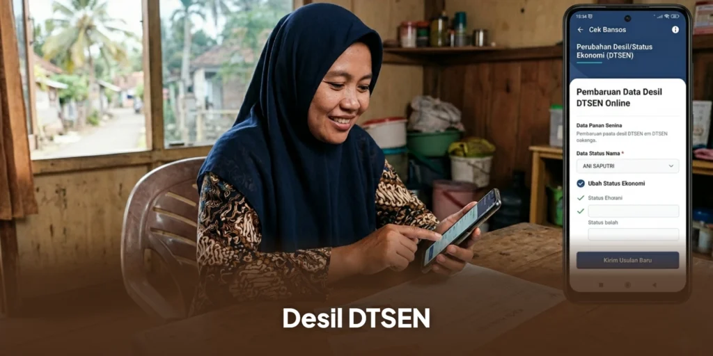 Desil DTSEN Tidak Sesuai? Ini Cara Mengubahnya