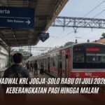 Jadwal KRL Jogja-Solo Rabu 01 Juli 2026 Keberangkatan Pagi Hingga Malam