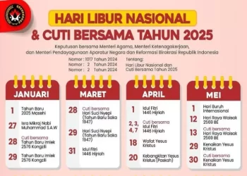 Libur Januari 2025 Tanggal 27, 28, dan 29 Januari 2025