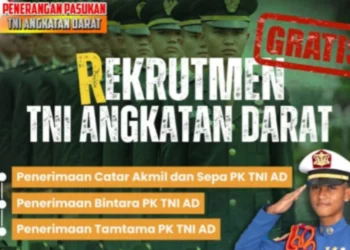 Cara Pendaftaran Penerimaan TNI AD PK 2025, Beserta Link Resmi