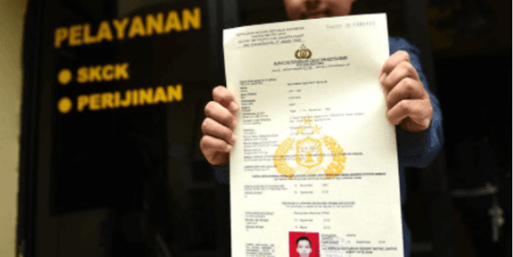 Hanya dengan HP! Ini Syarat dan Cara Membuat SKCK Online