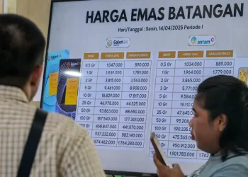 Harga Emas Hari Ini 23 Mei 2025 Naik Tipis, Antam Hampir Sentuh Rp 2 Juta per Gram