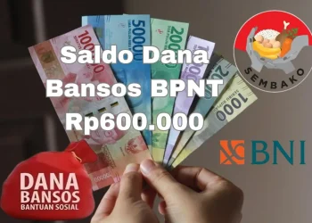 Saldo Dana Bansos BPNT Rp600.000 Akan Segera Cair, Begini Cara Cek Daftar Penerimanya