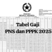 Besaran Gaji PNS dan PPPK Tiap Bulan 2025, Ini Rinciannya