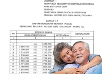 Tabel Gaji Pensiunan PNS Golongan III dan IV Tahun 2025 Resmi dari Pemerintah, Cek Rinciannya di Sini