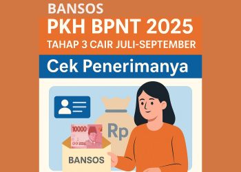 Bansos PKH BPNT 2025 Tahap 3 Cair Juli-September, Cek Penerimanya