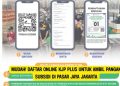Mudah! Daftar Online KJP Plus untuk Ambil Pangan Subsidi di Pasar Jaya Jakarta