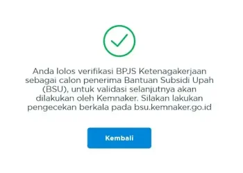 Mudah! Berikut Cara Cek dan Daftar Kepenerimaan BSU Batch 4 Tahun 2025
