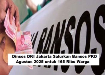 Dinsos DKI Jakarta Salurkan Bansos PKD Agustus 2025 untuk 165 Ribu Warga