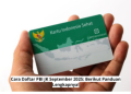 Cara Daftar PBI JK September 2025: Berikut Panduan Lengkapnya!