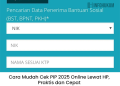 Cara Mudah Cek PIP 2025 Online Lewat HP, Praktis dan Cepat
