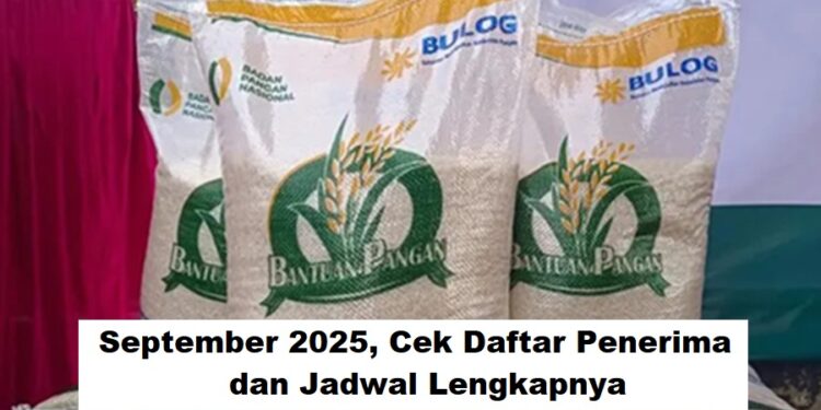Bansos Beras 10 Kg Kembali Disalurkan September 2025, Cek Daftar Penerima dan Jadwal Lengkapnya
