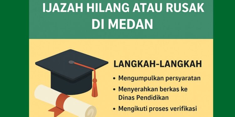 Cara Mengurus Ijazah Hilang atau Rusak di Medan dengan Mudah