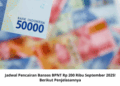 Jadwal Pencairan Bansos BPNT Rp 200 Ribu September 2025! Berikut Penjelasannya