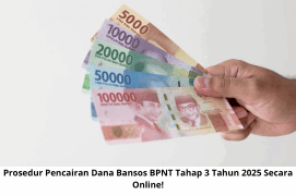 Prosedur Pencairan Dana Bansos BPNT Tahap 3 Tahun 2025 Secara Online!