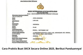 Cara Praktis Buat SKCK Secara Online 2025, Berikut Panduannya!