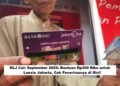 KLJ Cair September 2025: Bantuan Rp300 Ribu untuk Lansia Jakarta, Cek Penerimanya di Sini!