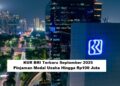 KUR BRI Terbaru September 2025: Pinjaman Modal Usaha Hingga Rp100 Juta, Cicilan Mulai Rp2 Jutaan