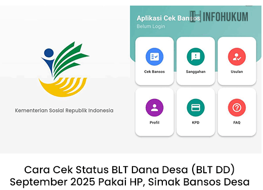 Cara Cek Status BLT Dana Desa (BLT DD) September 2025 Pakai HP, Simak Bansos Desa Untuk KPM