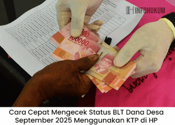 Cara Cepat Mengecek Status BLT Dana Desa September 2025 Menggunakan KTP di HP