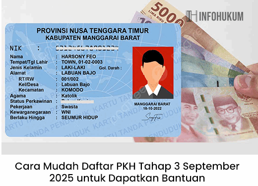 Cara Mudah Daftar PKH Tahap 3 September 2025 untuk Dapatkan Bantuan
