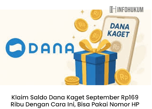 Klaim Saldo Dana Kaget September Rp169 Ribu Dengan Cara Ini, Bisa Pakai Nomor HP