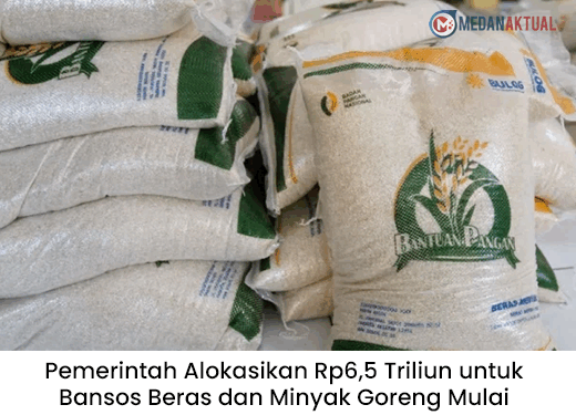 Pemerintah Alokasikan Rp6,5 Triliun untuk Bansos Beras dan Minyak Goreng Mulai Oktober–November 2025