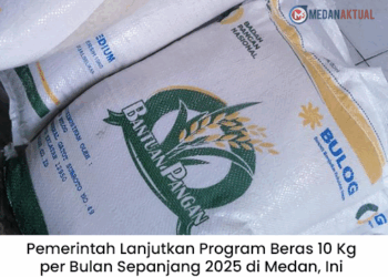 Pemerintah Lanjutkan Program Beras 10 Kg per Bulan Sepanjang 2025 di Medan, Ini Detailnya