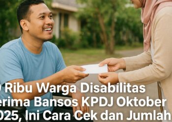 19 Ribu Warga Disabilitas Terima Bansos KPDJ Oktober 2025, Ini Cara Cek dan Jumlah Bantuan