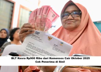 BLT Rp900 Ribu Segera Cair ke Rekening KPM