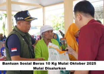 Bantuan Sosial Beras 10 Kg Mulai Oktober 2025 Mulai Disalurkan
