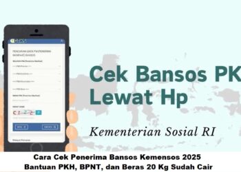 Cara Cek Penerima Bansos Kemensos 2025: Bantuan PKH, BPNT, dan Beras 20 Kg Sudah Cair