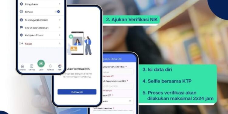 Cara Verifikasi NIK di Aplikasi JAKI agar Akses KLJ, KJP, dan BPJS Kini Lebih Mudah