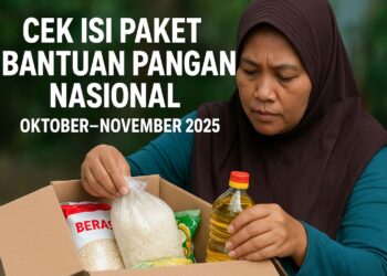 Cek Isi Paket Bantuan Pangan Nasional Oktober–November 2025