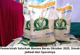 Pemerintah Salurkan Bansos Beras Oktober 2025, Simak Jadwal dan Syaratnya