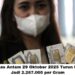 Harga Emas Antam 29 Oktober 2025 Turun Rp 15.000: Jadi 2.267.000 per Gram